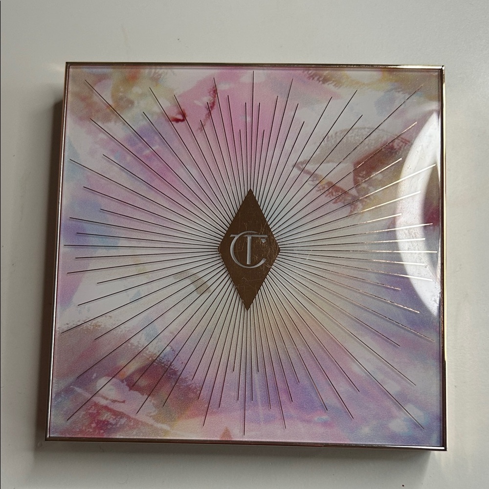 Charlotte Tilbury Pastel Sunburst Compact - Pink, Purple, Blue, Cream - Picture 2 of 3